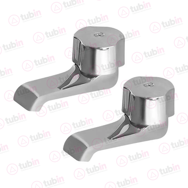 imagen 2 de Juego De 2 Llaves Individuales Para Lavabo Con Manerales Marca Dica Código ref 4242
