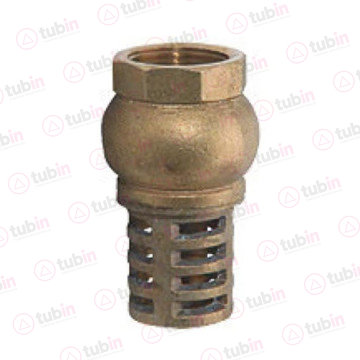 imagen 2 de Válvula De Pie O Pichancha Con Canastilla De Bronce Marca Dica