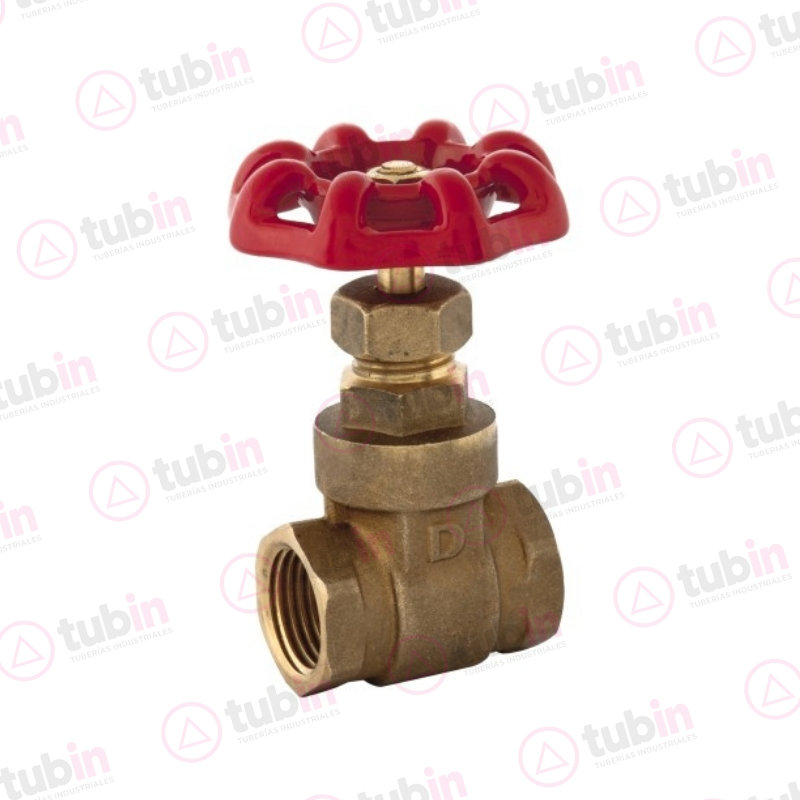 Válvula Globo Roscable Compacta Con Maneral De Cacahuate Marca Dica