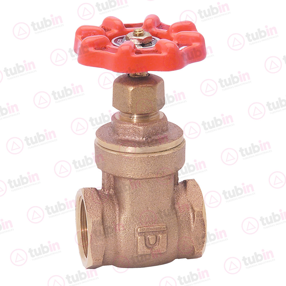 imagen 2 de Válvula Compuerta Roscable En Bronce Marca Urrea