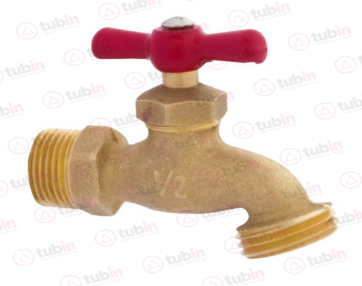 imagen 2 de Llave Nariz De Chorro En Latón Marca Dica Código ref 4119 1/2" (13 MM)