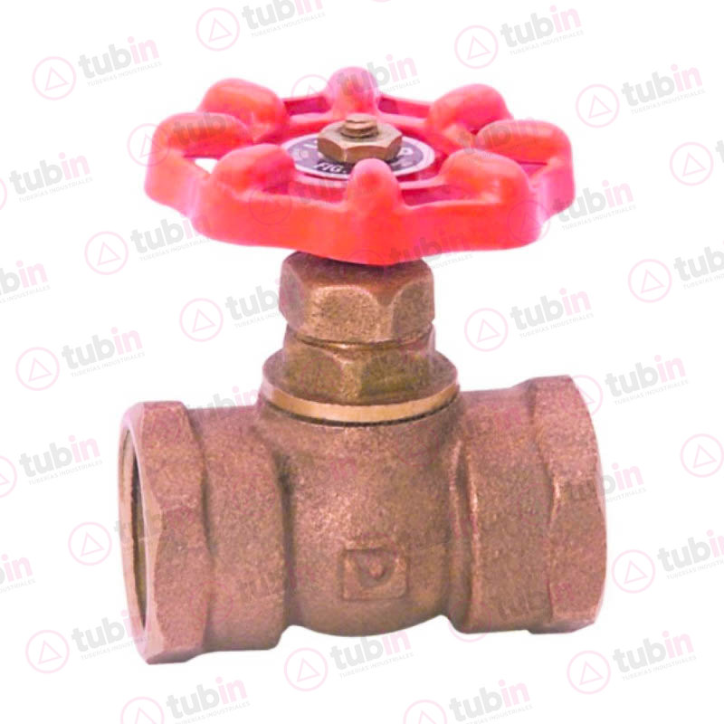 imagen 2 de Válvula Globo Soldable Compacta En Bronce Marca Urrea