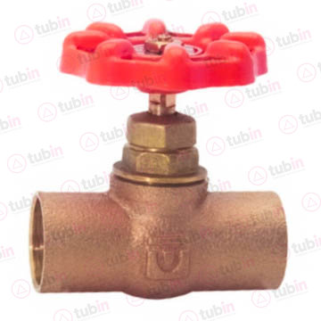 imagen 3 de Válvula Globo Soldable Compacta En Bronce Marca Urrea