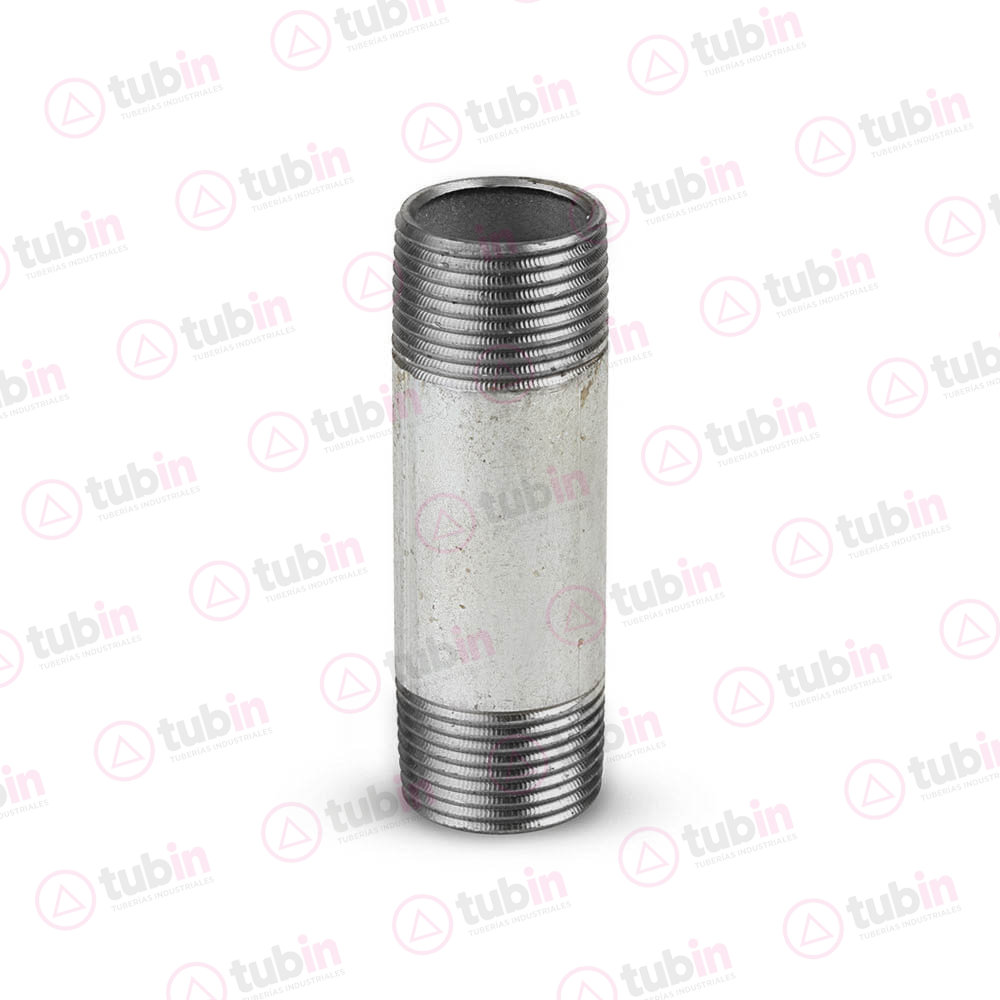 imagen 3 de Niple Galvanizado Cédula 40 de 1/2" X 5 1/2" (13 MM X 140 MM)