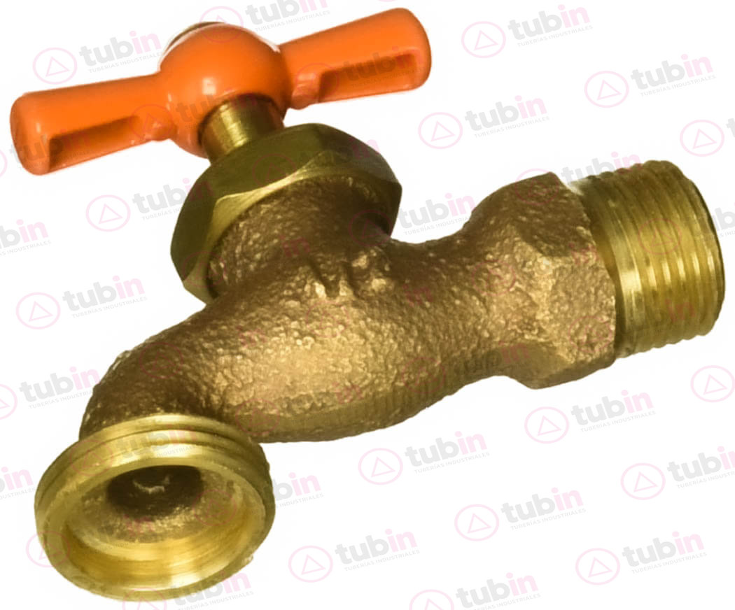imagen de Llave Nariz De Chorro Compacta En Bronce Marca Urrea Código ref 19NC.13 1/2" (13 MM)