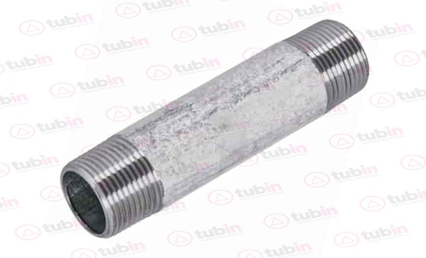imagen de Niple Galvanizado Cédula 40 de 1" X 6" (25 MM X 150 MM)