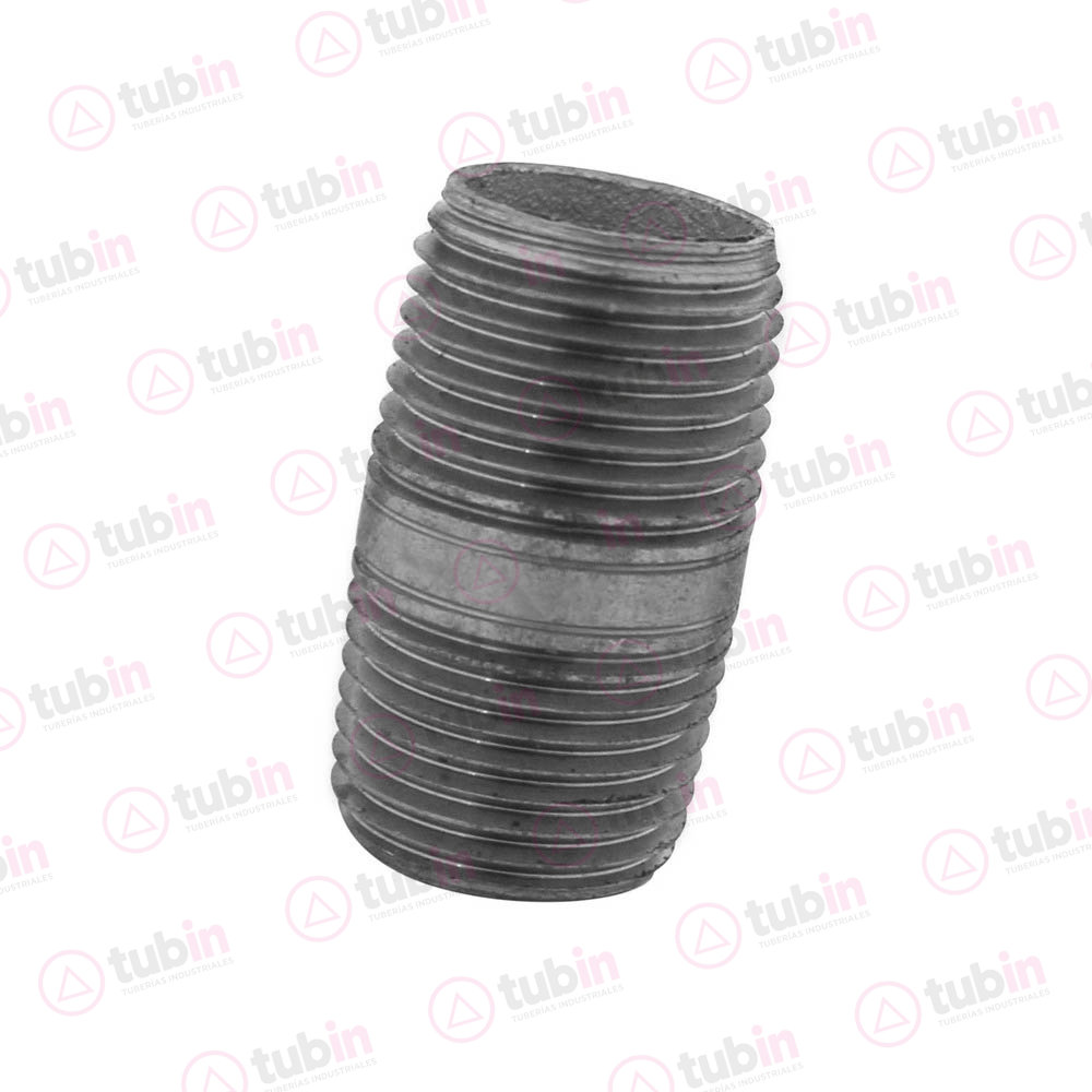 imagen 3 de Niple Galvanizado Cédula 40