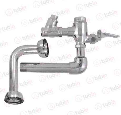 imagen de Fluxómetro En Latón De Pedal Marca Urrea Para Sanitario Código ref 2535