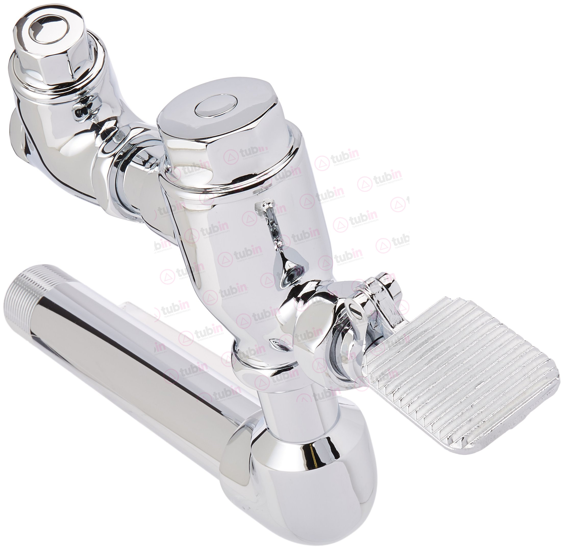 Fluxometro En Laton De Pedal Marca Urrea Para Mingitorio