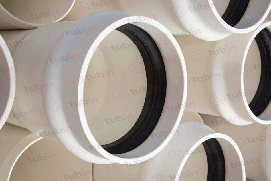 imagen 2 de Tubo PVC Hidráulico Con Campana Sistema Inglés Tramo 6 Metros RD-32.5 Con Anillo 3" (75 MM)