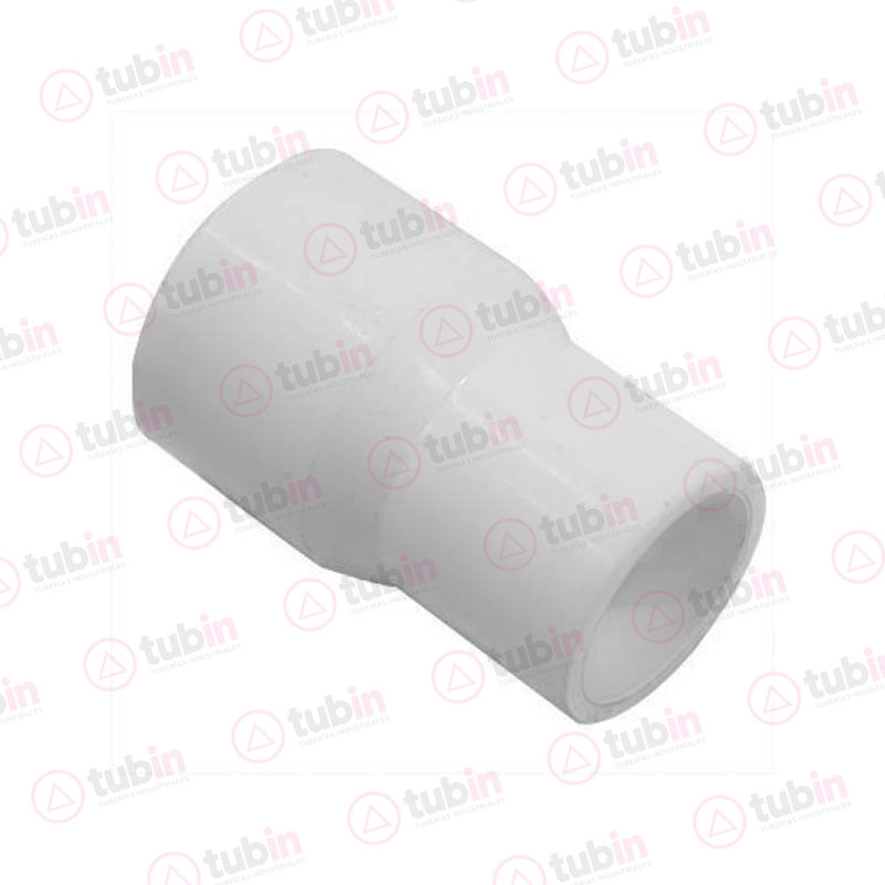 imagen de Reducción Campana De PVC Hidráulico De Cementar De Cédula 40 2" X 1" (50 MM X 25 MM)