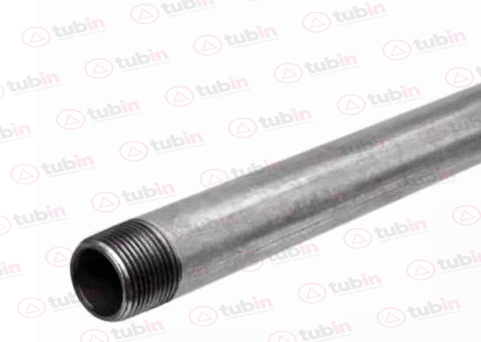 imagen 3 de Tubo Galvanizado Norma X L-200 Con Rosca Marca Ternium. Tramo de 6.40 Metros