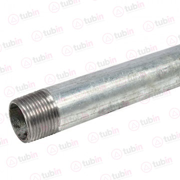 imagen 2 de Tubo Galvanizado Cédula 40 Con Rosca Marca Tuna. Tramo de 6.40 Metros