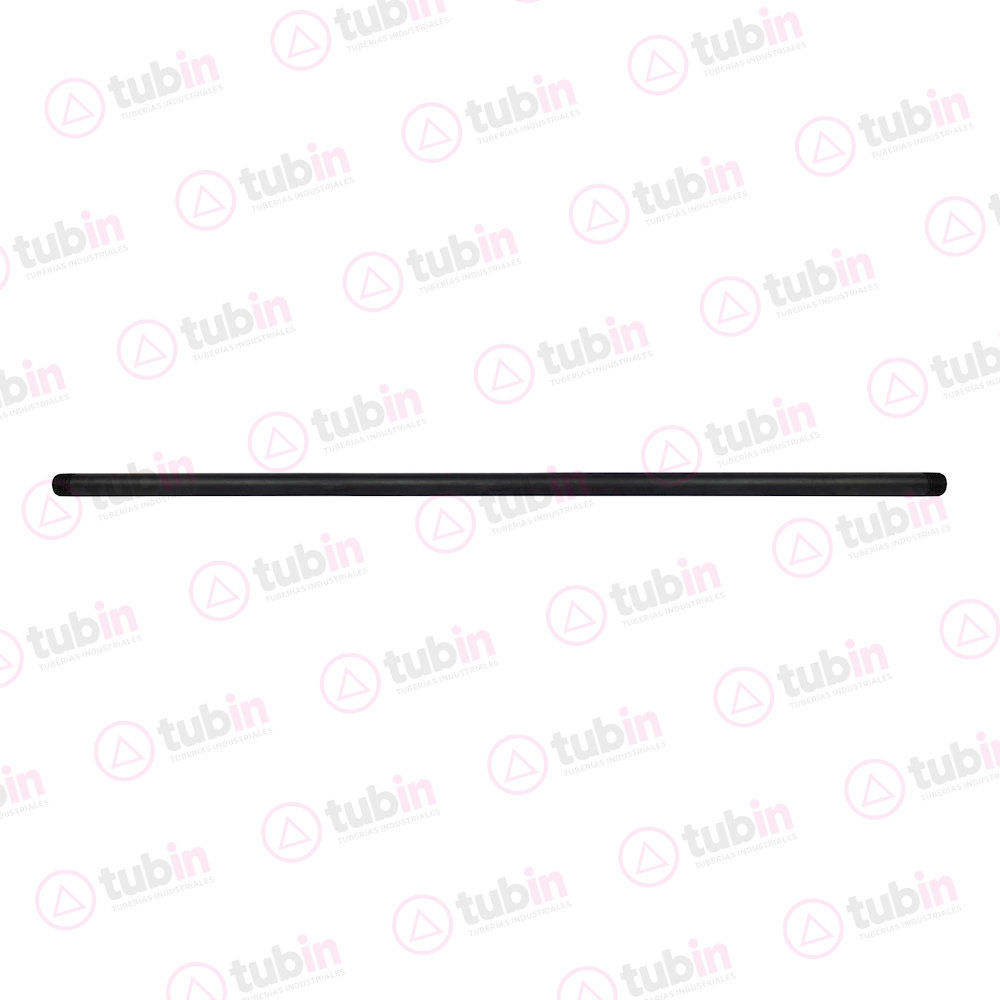 imagen 2 de Tubo Negro Norma X Extremo Liso Marca Ternium. Tramo de 6.40 Metros