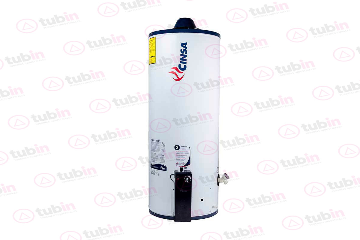 imagen 2 de Calentador De Depósito Boiler Cinsa De La Línea Clásico De Gas LP Cl-151 Capacidad De 59 Litros