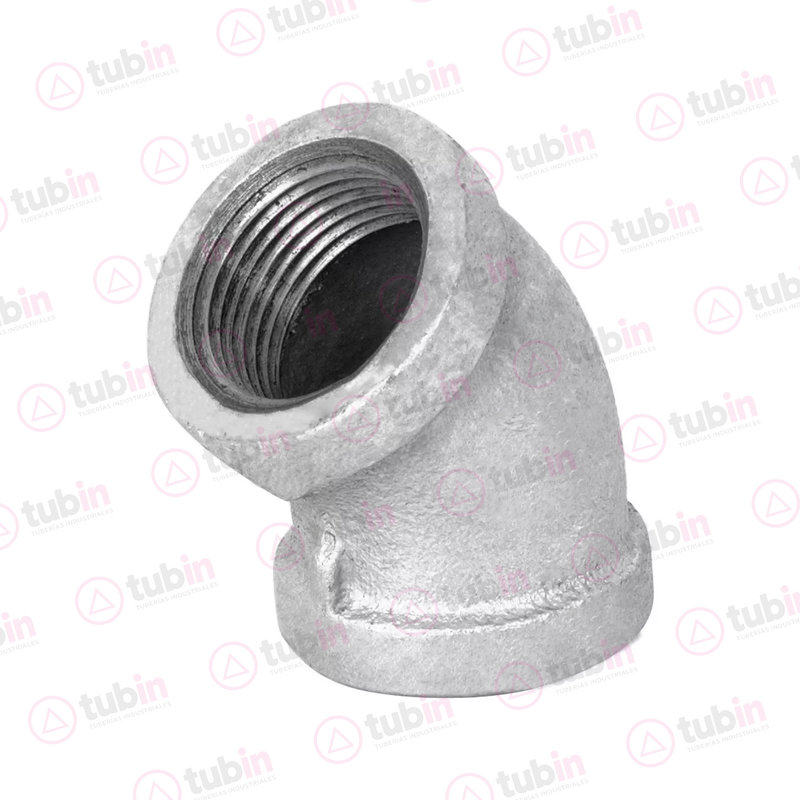 imagen 2 de Codo De 45° Galvanizado