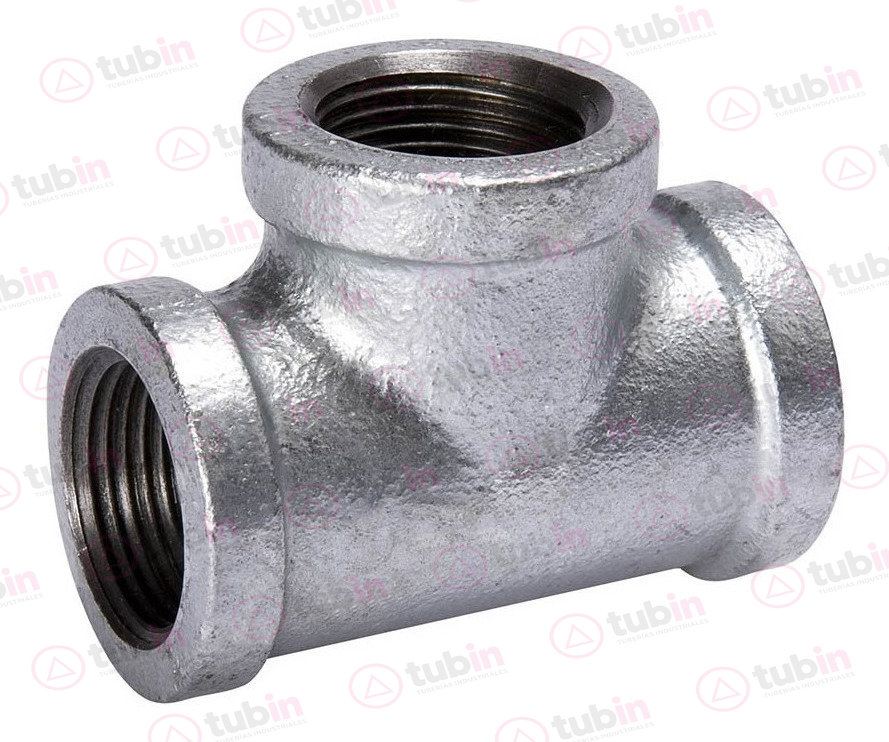 imagen 3 de Tee Sencilla Galvanizada 1/4" (6 MM)
