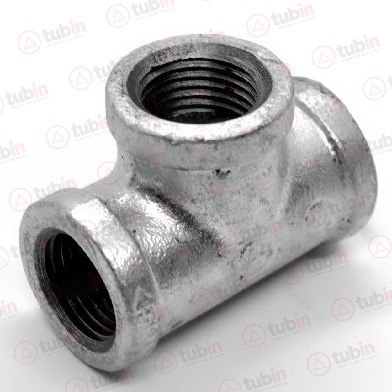 imagen de Tee Sencilla Galvanizada 1 1/2" (38 MM)