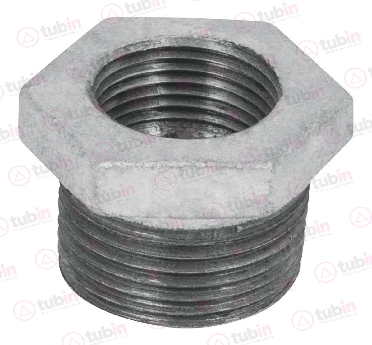 imagen de Reducción Bushing Galvanizada 3" X 1" (75 MM X 25 MM)