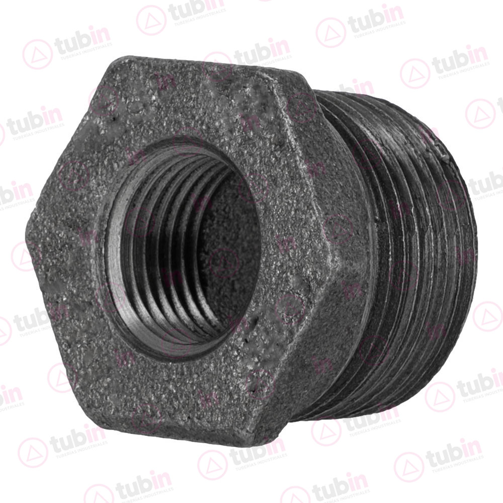 imagen de Reducción Bushing Negra 1" X 1/2" (25 MM X 13 MM)