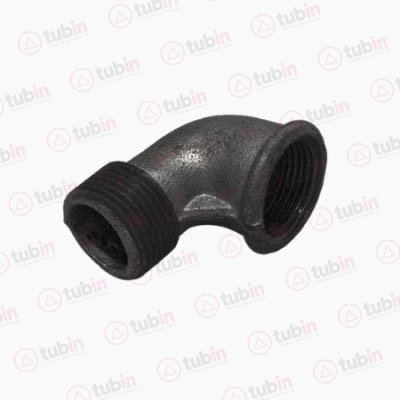 imagen 2 de Codo Niple De 90° Negro