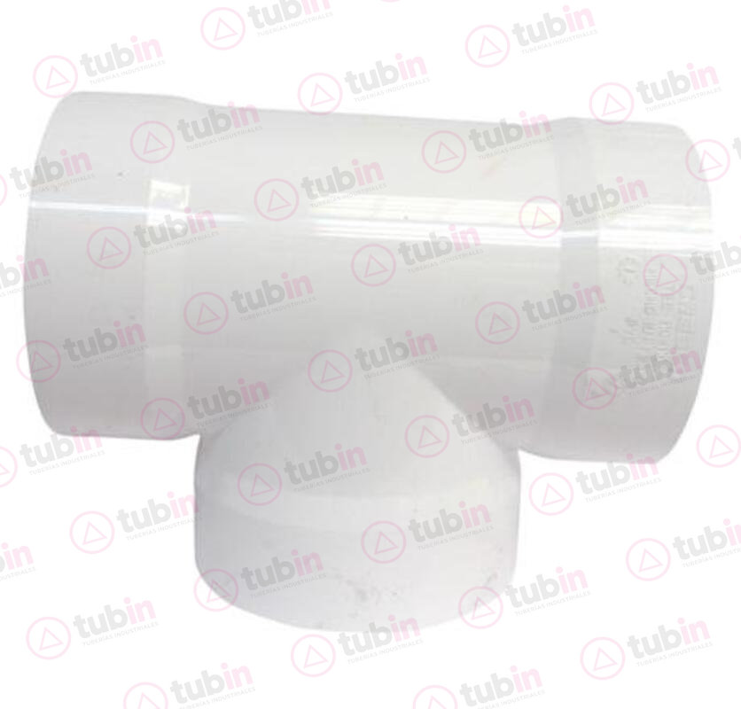 imagen 2 de Tee De PVC Sanitario 8" x 8" (200 MM x 200 MM)