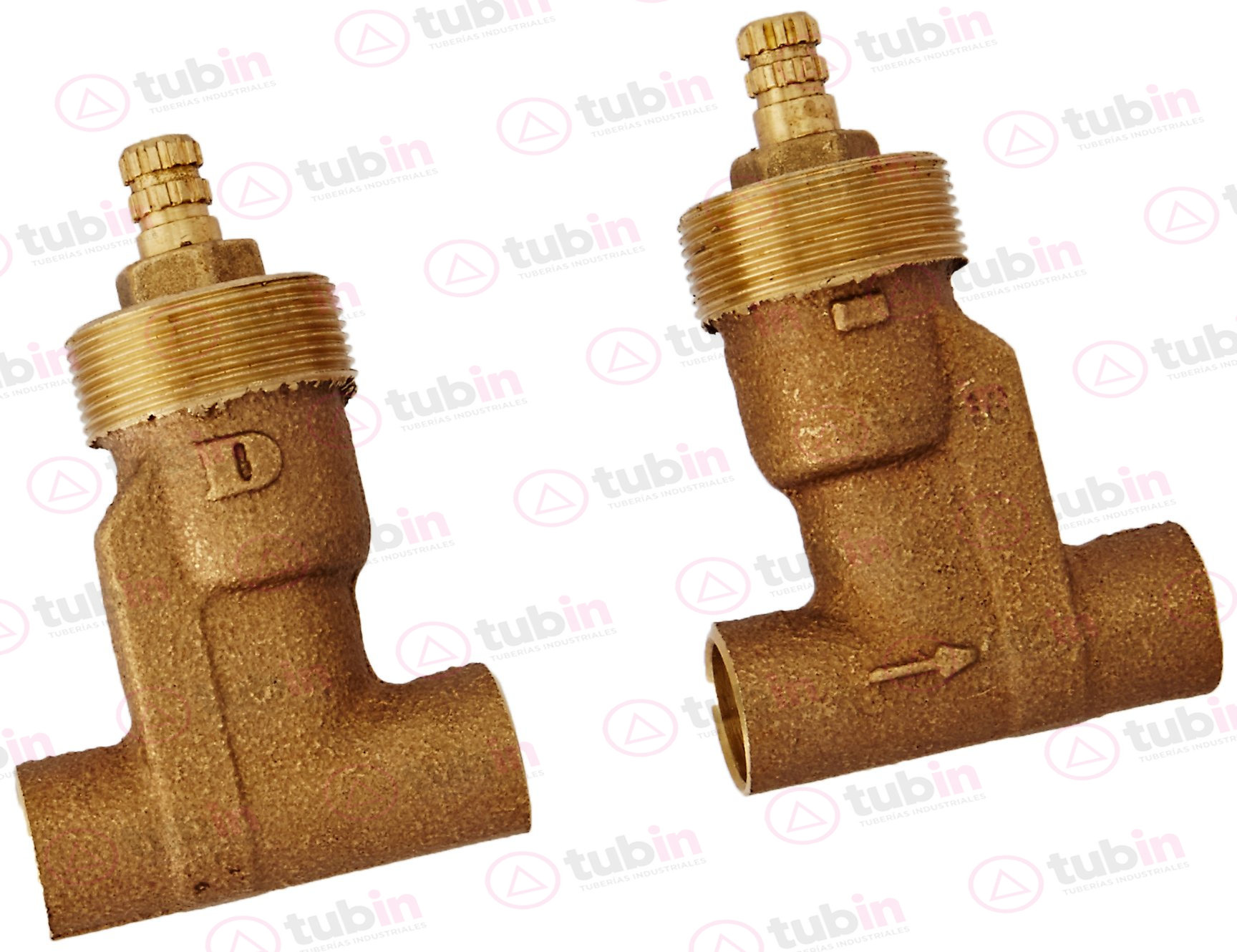imagen 3 de Juego De Llaves De Empotrar En Bronce Soldables Marca Dica Código ref 4652SM 1/2" (13 MM)