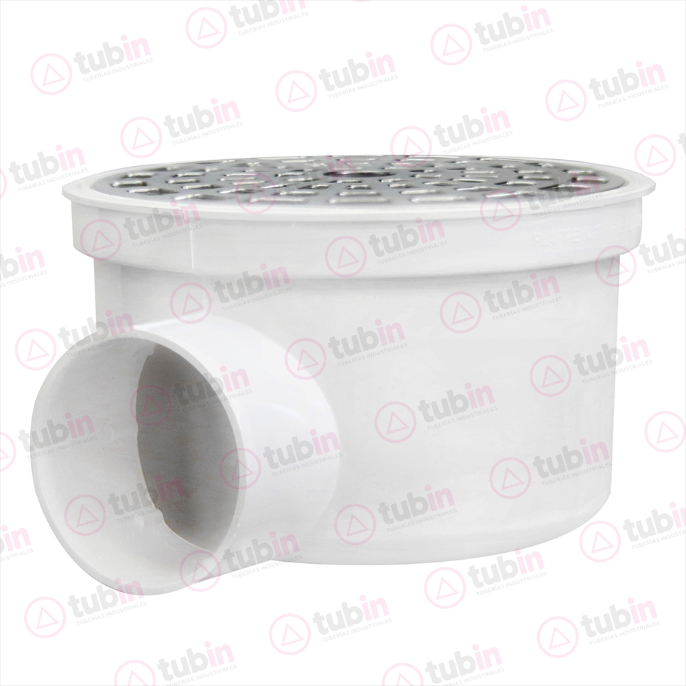 imagen de Coladera Con Rejilla Redonda De Acero Inoxidable Sin Tapa Higiénica Marca Fleximatic Código ref 2271 2" (50 MM)