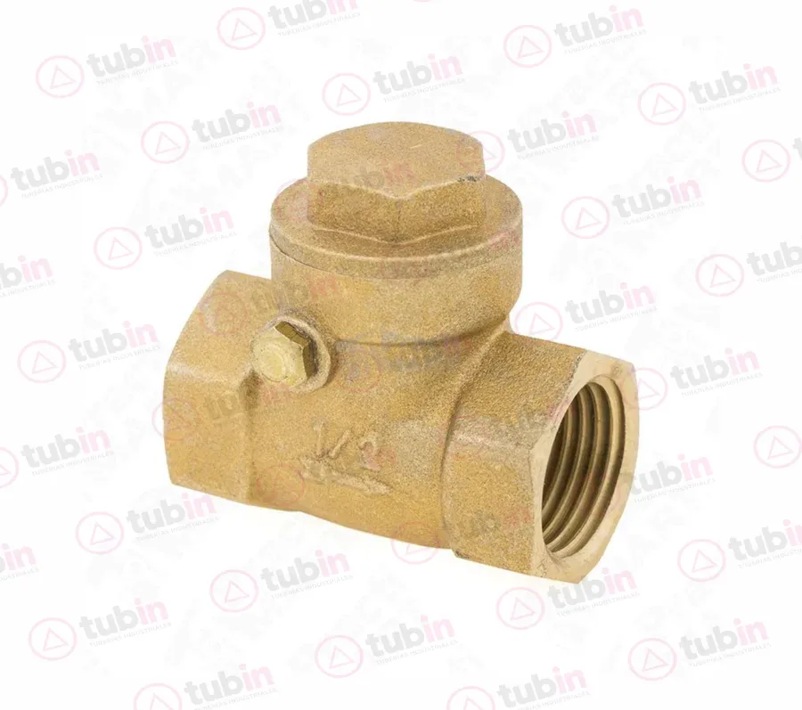 imagen de Válvula Check De Retención Columpio Marca Rugo Código ref 79-H 1/2" (13 MM)