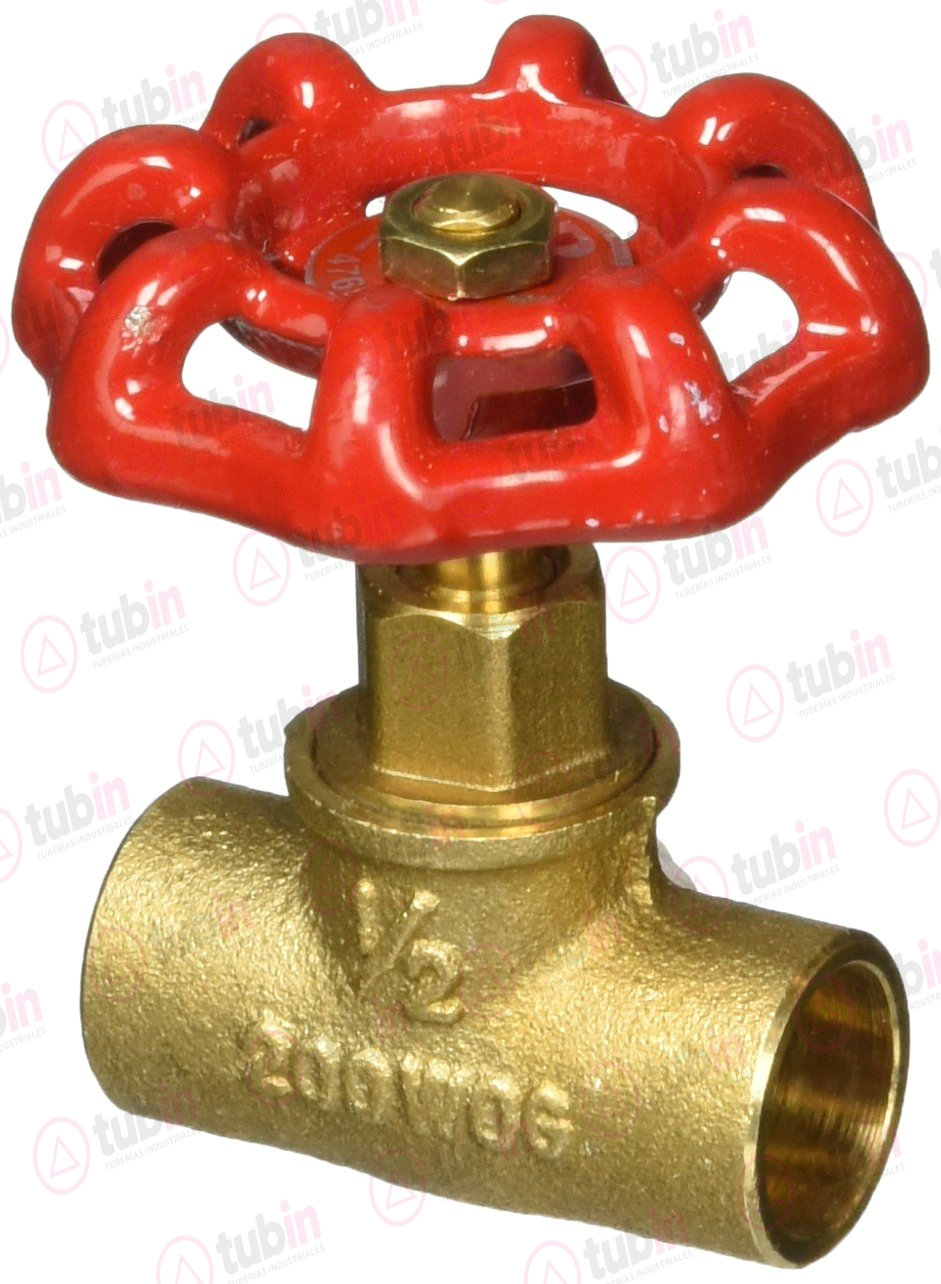 imagen 2 de Válvula Globo Soldable Compacta En Latón Marca Dica