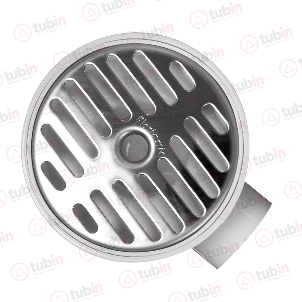 imagen de Coladera Con Rejilla Redonda De Acero Inoxidable Sin Tapa Higiénica Marca Fleximatic Código ref 2269 2" (50 MM)