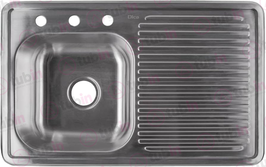 Tarja De Empotrar Con Escurridero Derecho Marca Dica