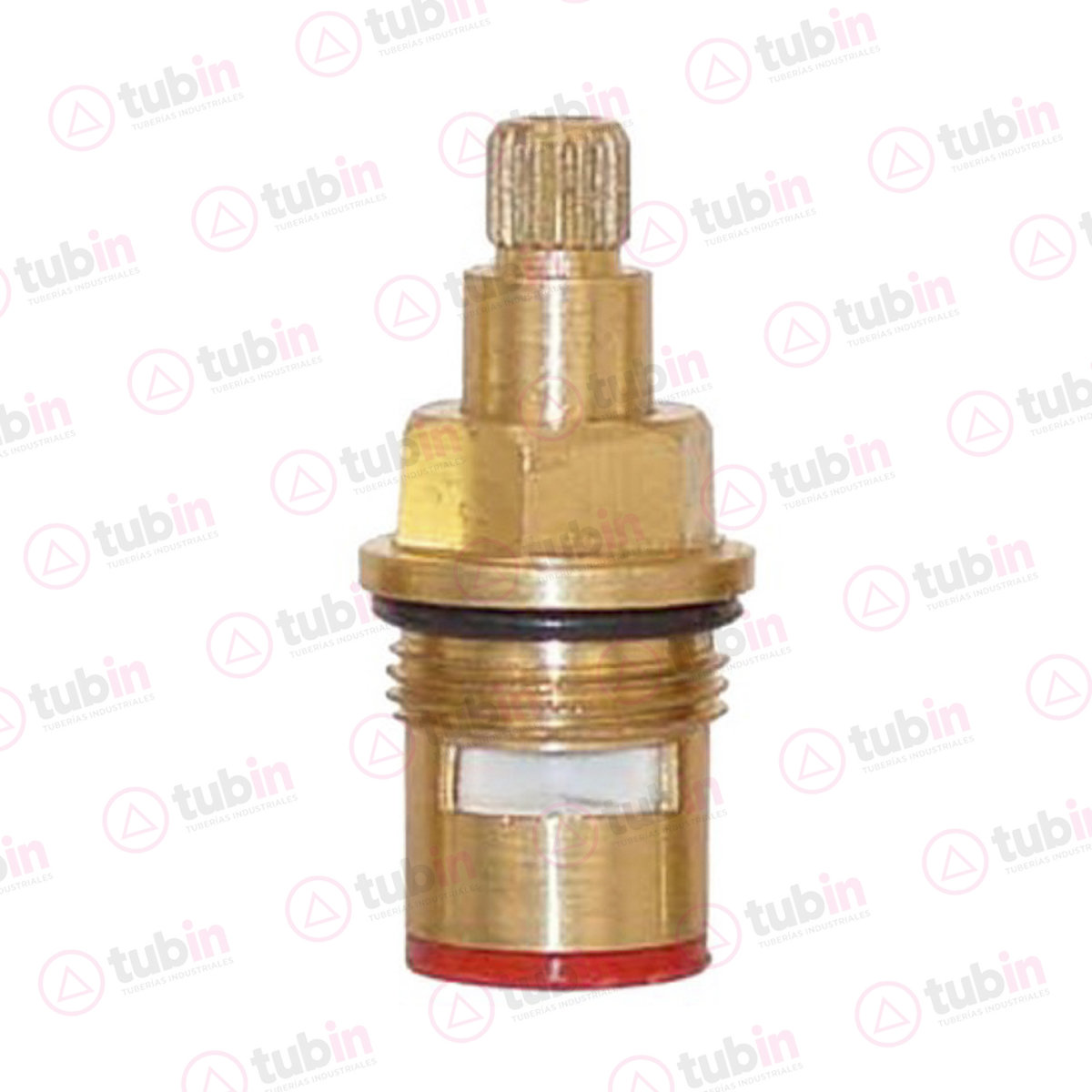 imagen de Cartucho Con Ensamble De Estría Para Mezcladora De Lavabo O Fregadero En Palanca De Agua Caliente Marca Rugo Código ref RB-73C