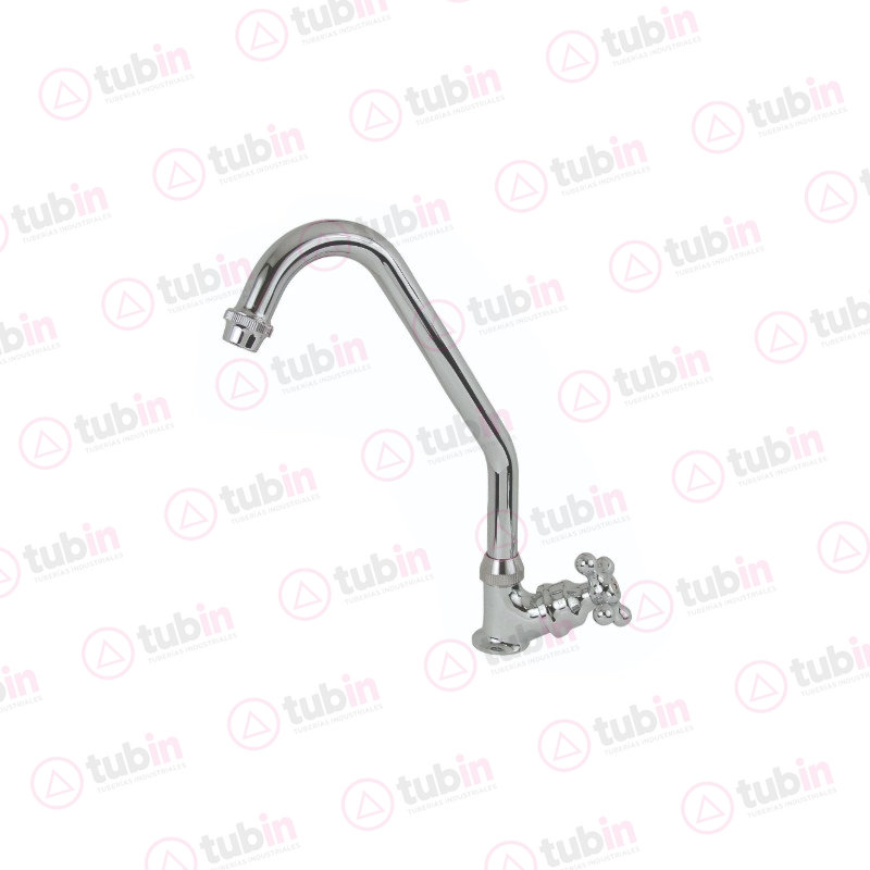 imagen 2 de Llave Individual Para Fregadero Con Maneral En Forma De Cruceta Marca Rugo Código ref 7-FC 1/2" (13 MM)