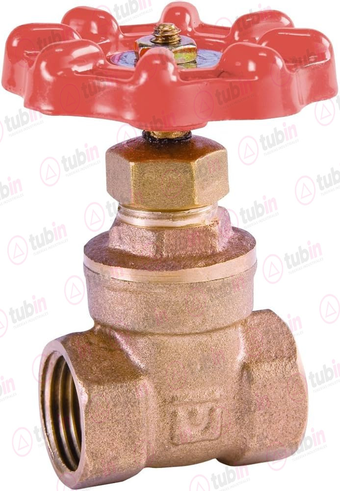 imagen 2 de Válvula Compuerta Roscable En Latón Marca Urrea