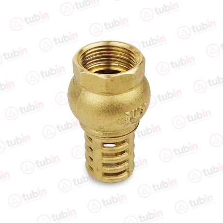 imagen 2 de Válvula De Pie O Pichancha Con Canastilla De Latón Marca Rugo Código ref V-PP 1" (25 MM)