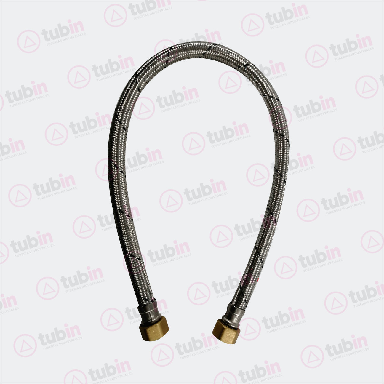 imagen de Manguera Conectora De Agua Con Tuercas De Latón Marca Coflex Para Boiler Código ref AB-A80 3/4" X 3/4" X 80 CM (19 MM X 19 MM X 800 MM)