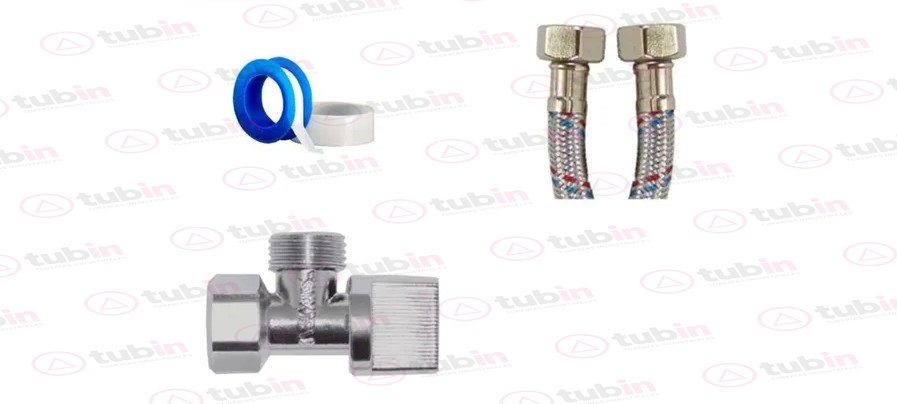 imagen de Kit De Inslalación Para Mezcladora De Lavabo Marca Rugo Código ref KIT-F1