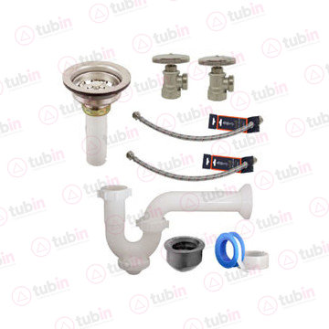 imagen 2 de Kit De Inslalación Para Mezcladora De Fregadero Marca Rugo Código ref KIT-F3