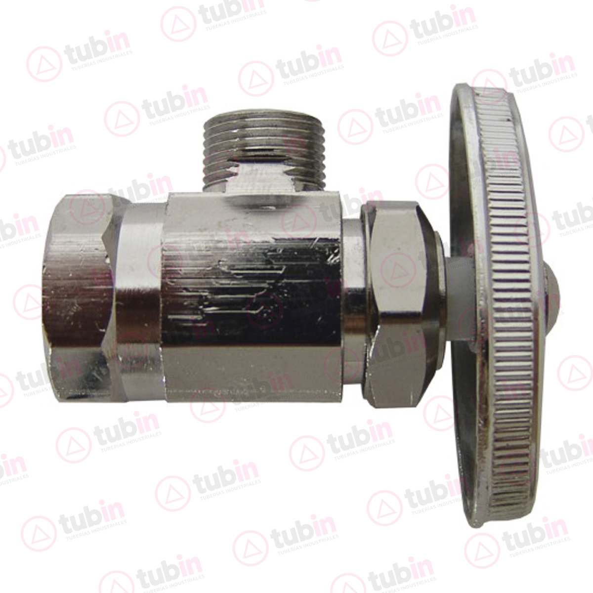 imagen 2 de Llave Angular Compacta De Latón Marca Coflex Código Ref IP-108 1/2" FNPT X 3/8" (13 MM X 10 MM)
