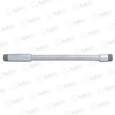 imagen de Brazo Flexible Con Chapetón Para Regadera Marca Rugo Código ref 45-F 1/2" (13 MM)