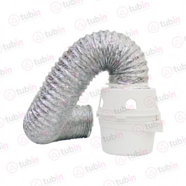 imagen 2 de Kit Aptrapapelusas Para Secadora Marca Coflex Código ref DJ-K45AS 4" X 10 CM X 150 CM (100 MM X 100 MM X 1500 MM)