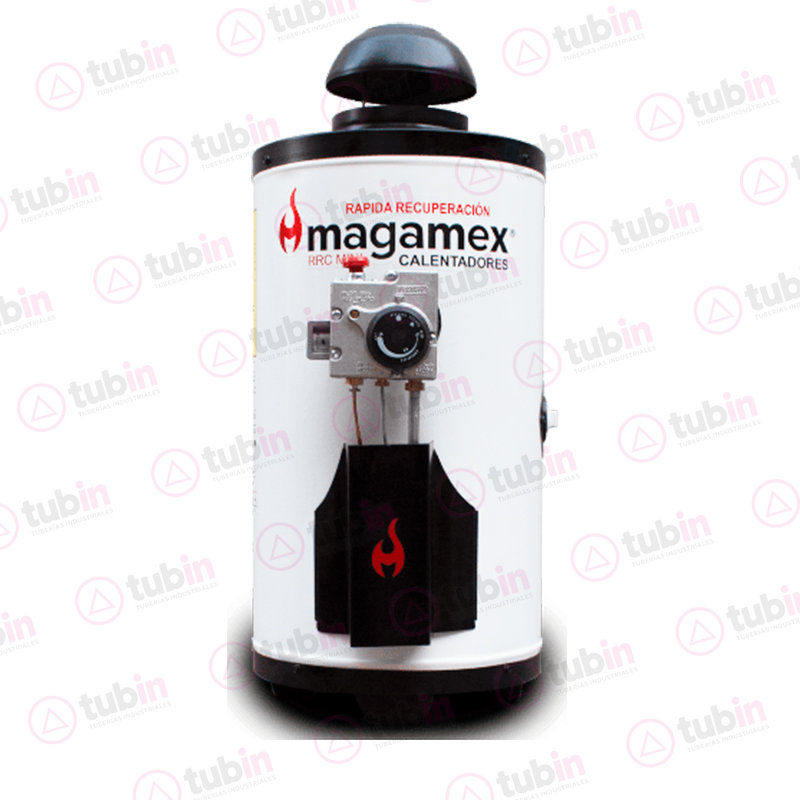 imagen de Calentador De Paso De Rápida Recuperación Magamex De La Línea Platino Redondo De Gas LP CRRRP-06-E Capacidad De 5 Litros