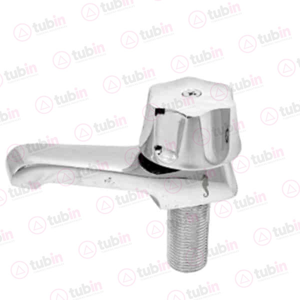 imagen de Llave Individual Para Lavabo Con Maneral Marca Rugo Código ref 16-I 1/2" (13 MM)