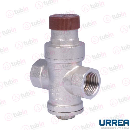 Maxipress Reductor Y Regulador De Presión Roscado En Latón Marca Urrea