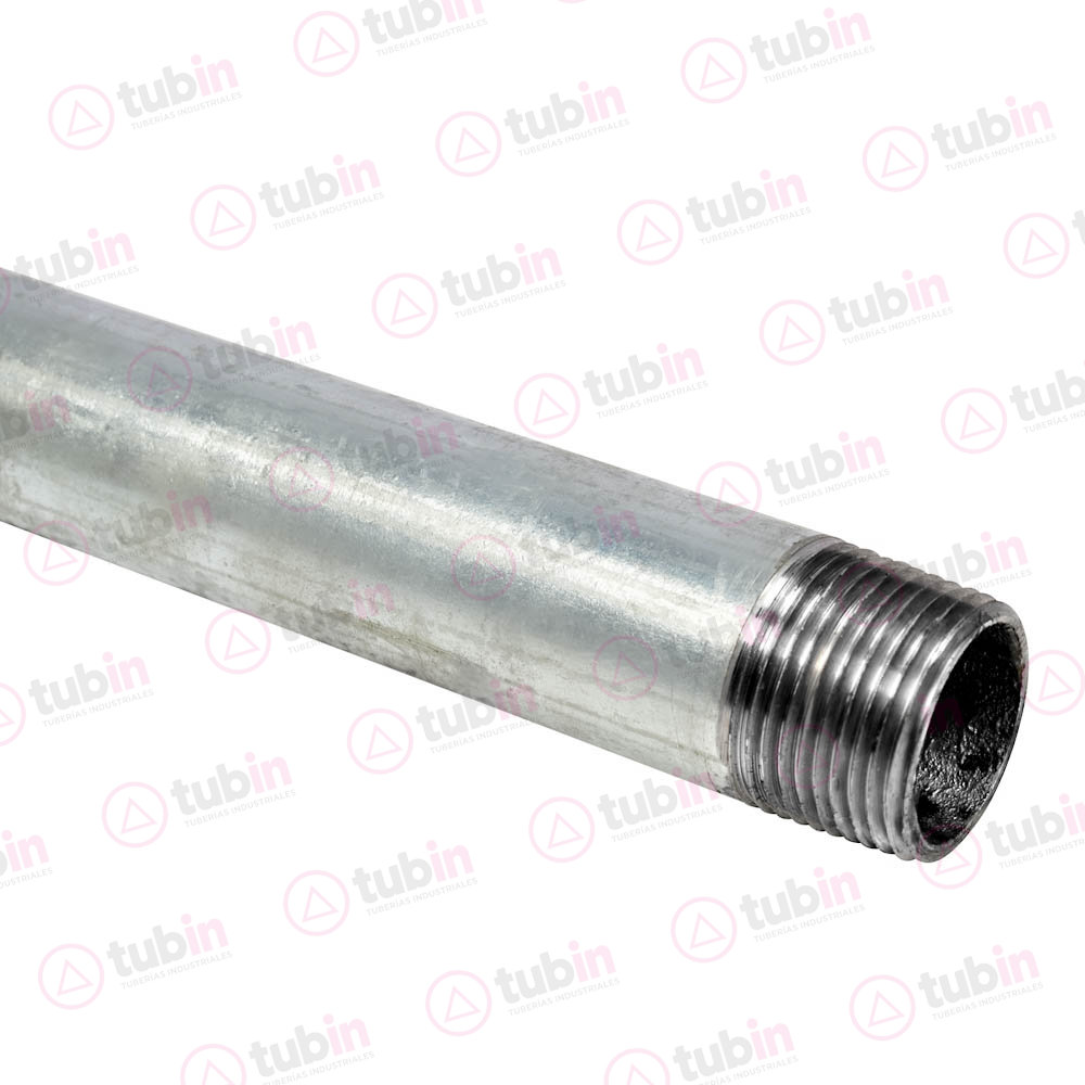 imagen 3 de Tubo Galvanizado Norma X L-200 Con Rosca. Tramo de 6.40 Metros