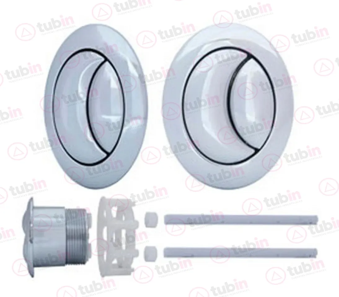 imagen de Botón Dual Flush Alto Para Tanque Sanitario Marca Rugo Código ref BT-38 38 MM
