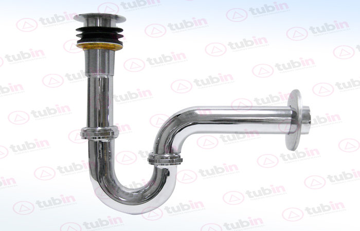 imagen de Céspol Con Tapón Giratorio Integrado Para Lavabo Marca Rugo Código ref 29-T 1 1/4" (32 MM)