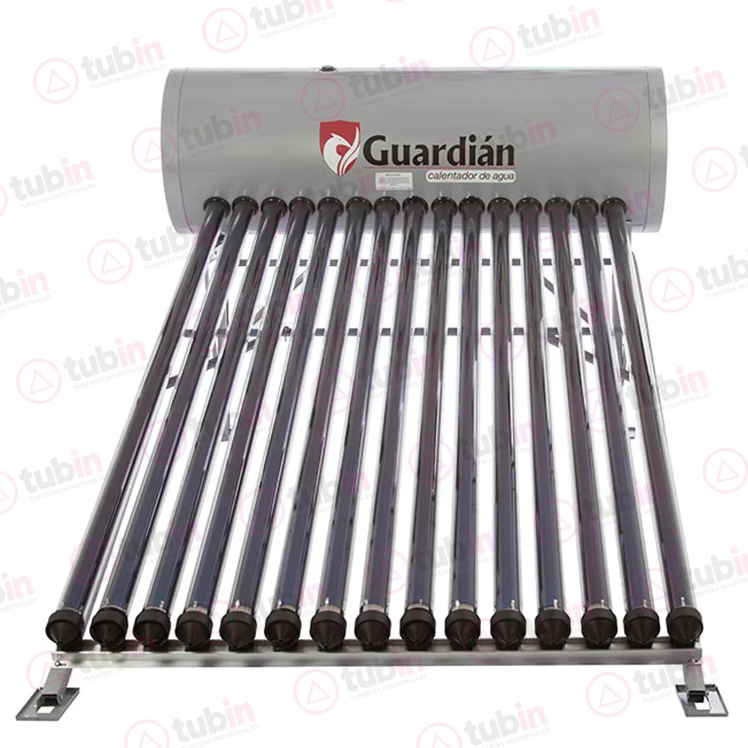 imagen de Calentador Solar Tubular Guardián Al Vacío Baja Presión 10 Tubos Capacidad De 100 Litros