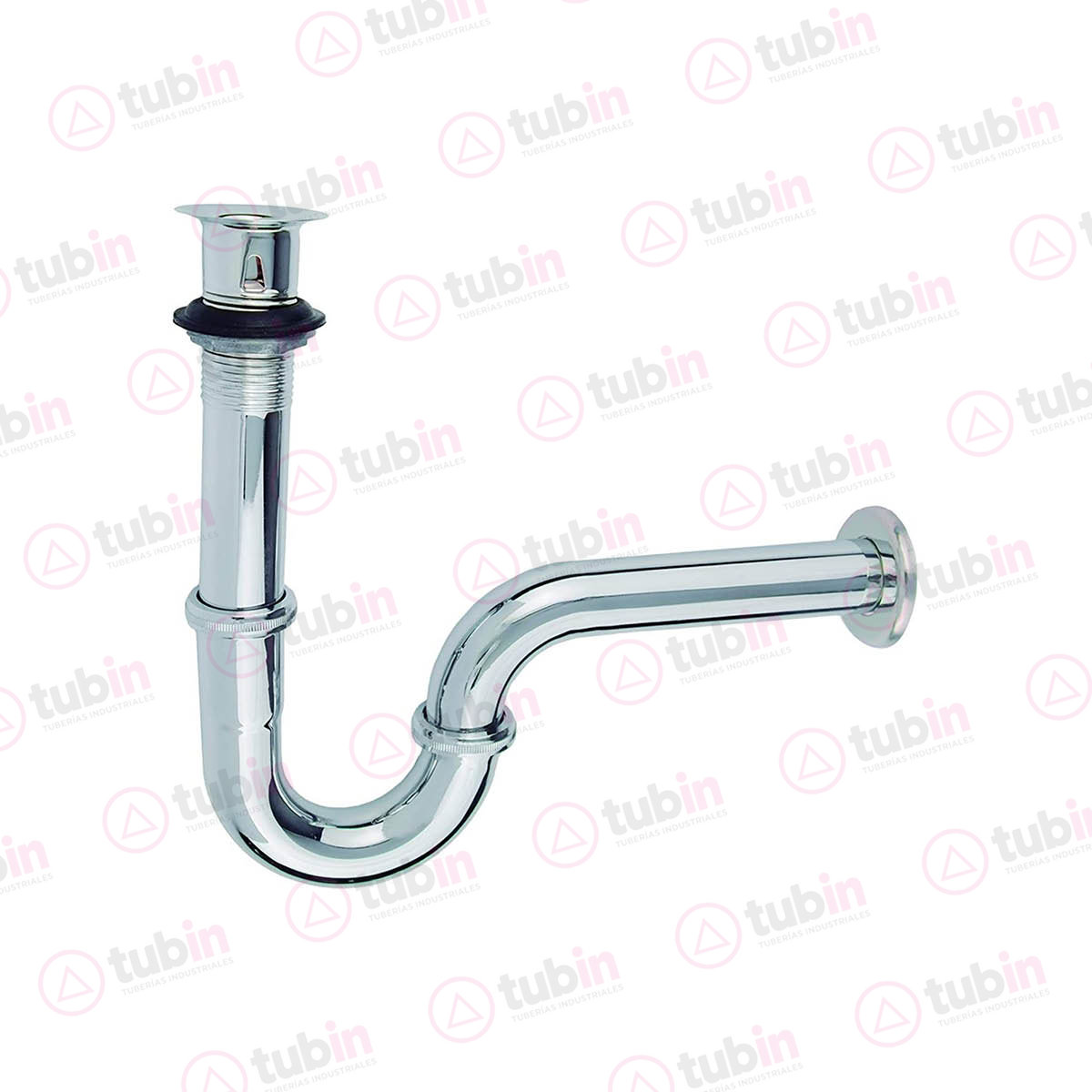 imagen 2 de Cespol De Acero Inoxidable Marca Dica Para Lavabo Código ref 4211
